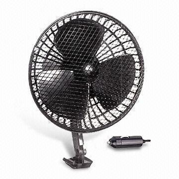 6 Inch Deluxe Oscillating Car Fan with Screw Mounting