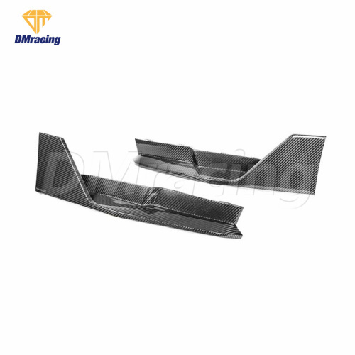 PT Style Dry Carbon Fiber Rear Side Splitter for BMW M3/M4 G8X/G80/G82/G83 2019-2023