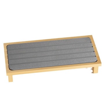 Waterproof Bamboo Soap Dish: A Stylish Organizer for Your Bathroom Vanity with Space for Soaps, Plants, and Other Toiletries