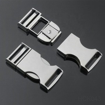 Factory Supply 25mm 1.0-inch Zinc Alloy Metal Side Quick Release Buckle