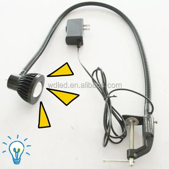 5W LED Machine Light with G Clamp for Work