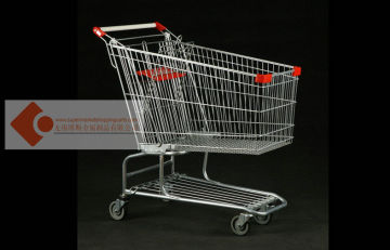 Chrome Plated American Lightweight Shopping Trolley 180l Ios / Ce / Sgs