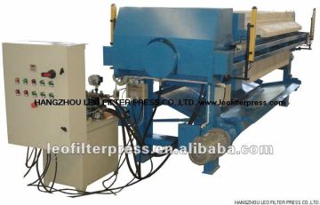 Automaitc Filter Press System, verschillende automatische besturingsfilterdruksystemen van LEO Filter Press