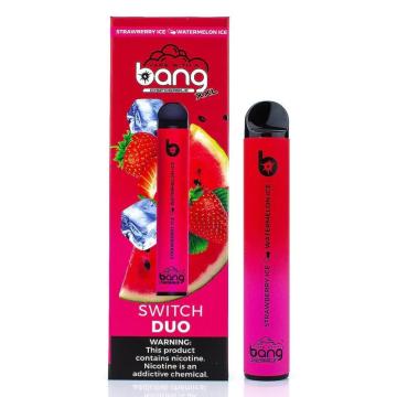 Bang XXL Switch Duo 2500 Puffs يمكن التخلص منها