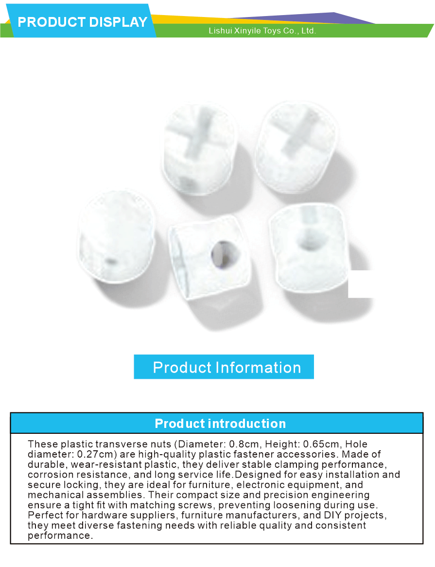 High Quality Plastic Transverse Nuts