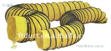 300mm yellow flexible air duct