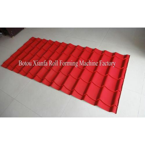 China Automatic Roofing Sheet Glazed Tile Roll Forming Machine Manufactory
