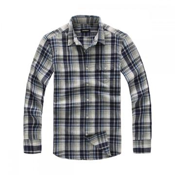 Full Sleeves Casual Pure Cotton Men's Checkered Shirt