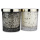 Luxury Clear Glass Scented Candles With Spot Surface