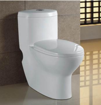 One Piece Toilet water saving floor mounted one piece toilet siphonic