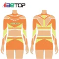 Mangas compridas uniforme de torcida com a melhor pedra