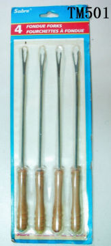 BBQ Skewers withe wooden handle BBQ skewers