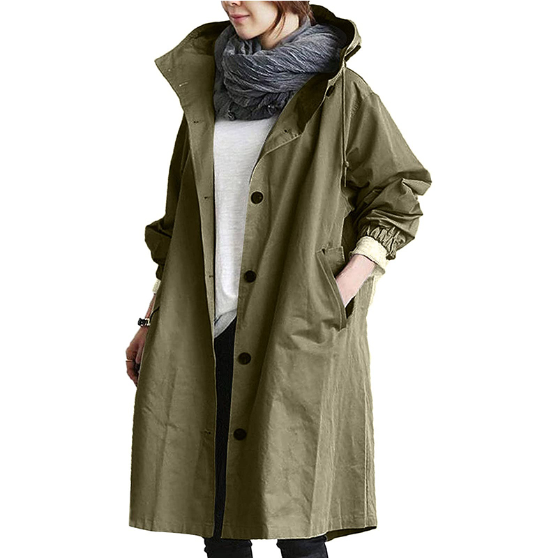 Women's Elegant Windbreaker Comfortable Coat