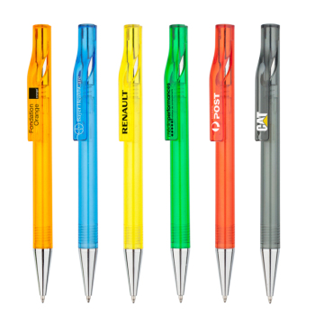 NEW PATENT EXCLUSIVE plastic transparent ball pen