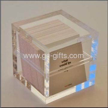 Acrylic Display Boxes For Cards 