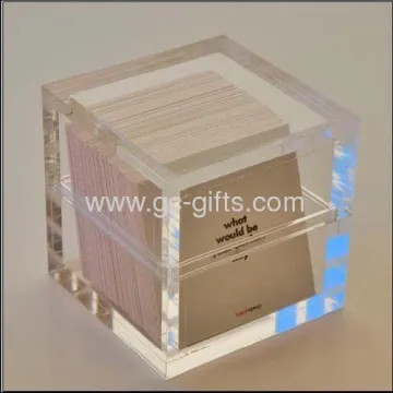 Acrylic Display Boxes For Cards 