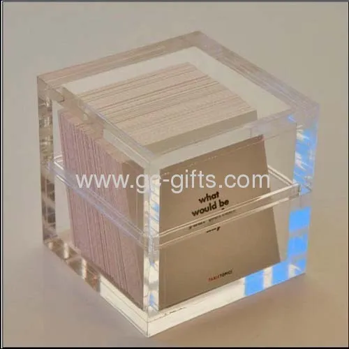 Acrylic Display Boxes For Cards 