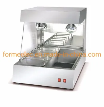 French Fries Chips Warmer Counter Top Chips Worker Infrared Chips Warmer