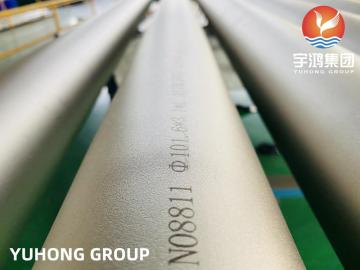 ASTM B407 UNS N08811 Nickel Alloy Seamless Pipe