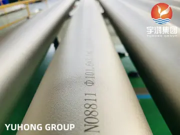 ASTM B407 UNS N08811 Nickel Alloy Seamless Pipe