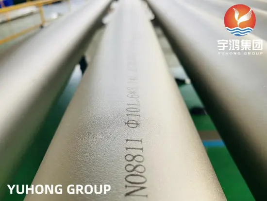 ASTM B407 UNS N08811 Nickel Alloy Seamless Pipe
