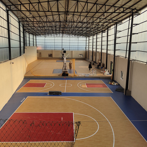 Alite Economische PVC Wood Patter Indoor Sport Flooring