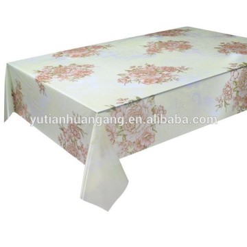 Custom Printed Matte Plastic Table Cloth