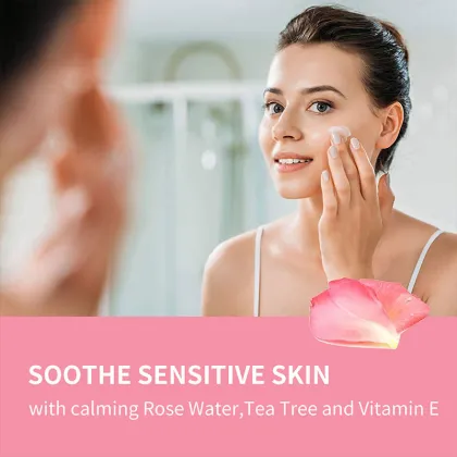 50ml Ginseng Green Tea Deep Hydration Face Cream for Dry Sensitive Skin