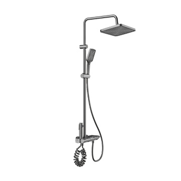 Shower Combination Exposed Pipe Digital Shower Set