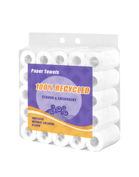 Factory Wholesale 100% Natural Bamboo Pulp Custom Toilet Paper