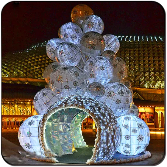 Led of Huge Christmas Tree