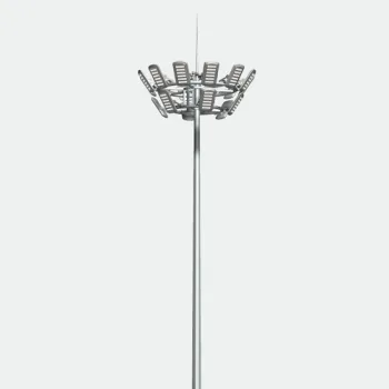 30 Meter High Mast Light Pole for Stadium and Street Lighting