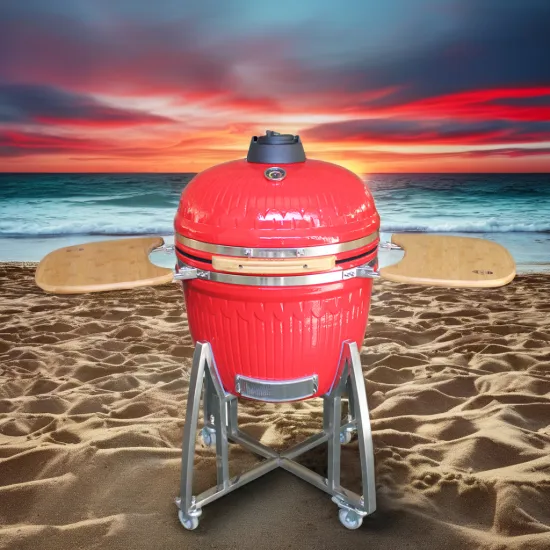 Auplex Kamado Komodo 22 Inch Ceramic BBQ Grill