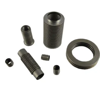 Electroformed metal bellows with low spring rate