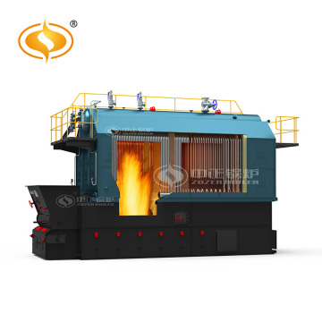 6t/H Wood Fired Furnace Water Tube Steam Boiler