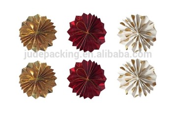 Paperwheel metallic paper or art paper with dot foil