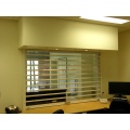 Commercial See Through Crystal Shutter Rolling Up Door
