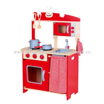 Wooden colorful kitchen set for kids W10C072
