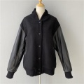 Black Cozy Casual Baseball Jacket