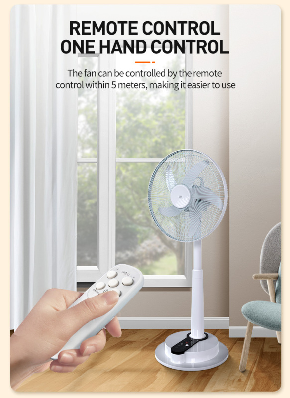 Oscillating Pedestal Air Cooling Electric Stand Floor Fan