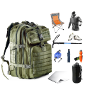 50l Tactical Backpack Camo Green
