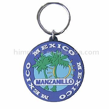 Mexico soft pvc keychain