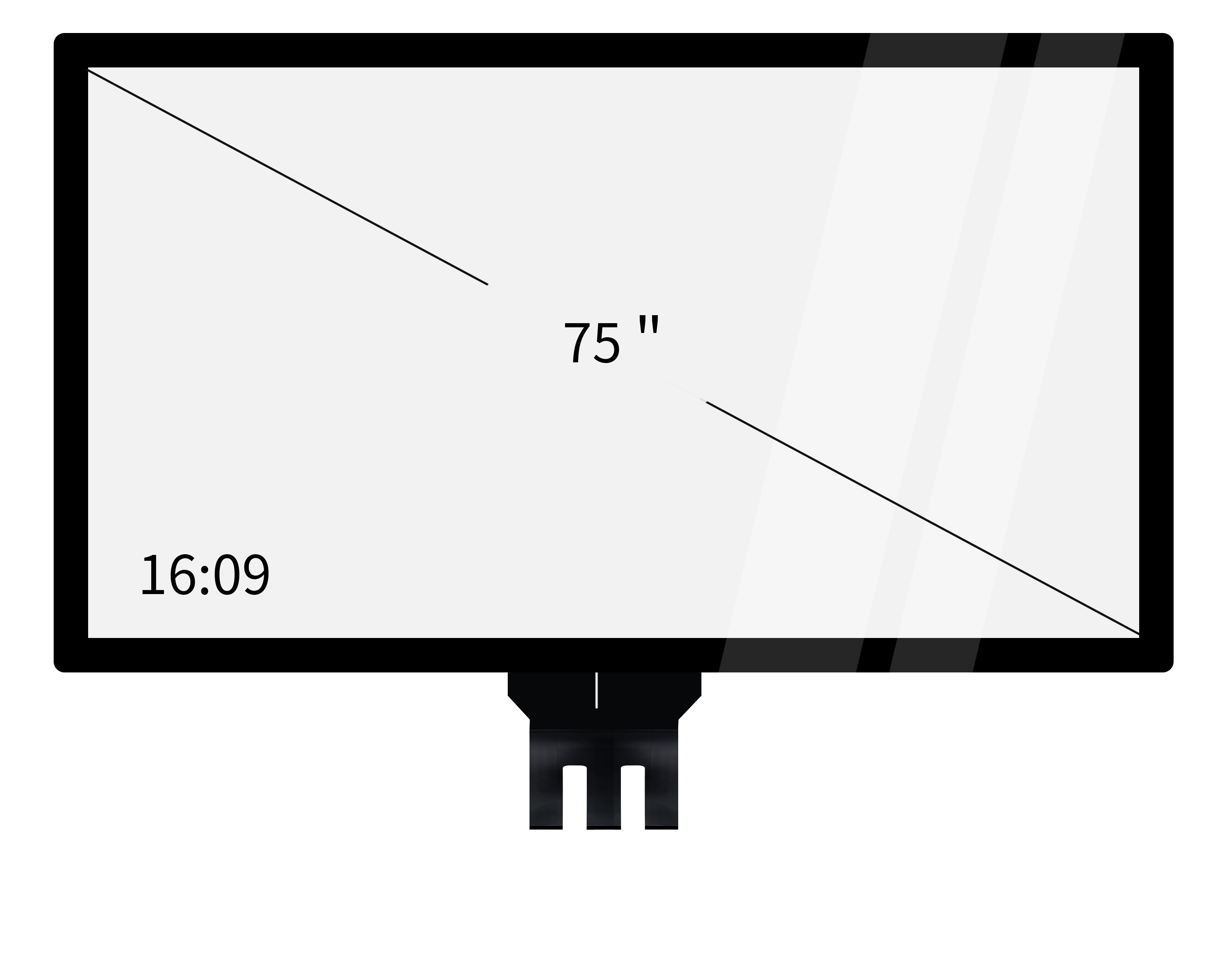 75 inch PCAP