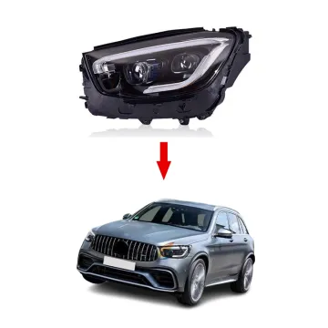 Mercedes Benz GLC Class 2016-2023 W253 X253 LED Headlight Assembly GLC200 GLC260 GLC300 Accessories