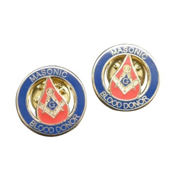 Wholesale Custom Masonic Lapel Pin Metal Badge Emblem