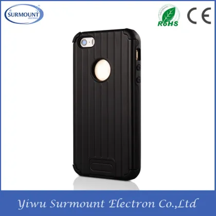 PC+TPU Suitcase Style Phone Case for Iphone Simplicity Suitcase Design Phone Case for iPhone 6S