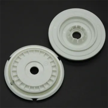 Chuck/centering disk for barmag textile machine