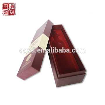 Silk-stocking wooden wine packaging box christmas packaging wine boxes
