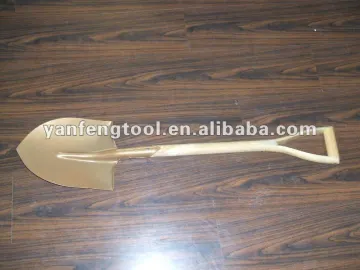 shovel with wood handle to west africa