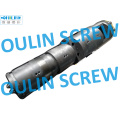 45/90 Twin Conical Screw and Barrel for PVC Machine